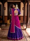 Lnb2034 Naysha Sequins And Thread Embroidery Work Designer Lehenga With Blouse Dupatta Wholesale Online
